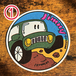 ジムヲくんステッカー