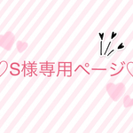 *°S様専用ページ°*
