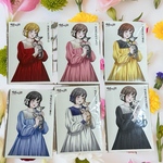 黒いたぬき様　人物ステッカー　エミリ