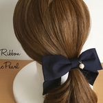 Hair long Ribbon Chic Pearl