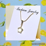 ［再販3］レモンクォーツのお星さまネックレス🍋　#minne_new  #レモンクォーツ　#イエロー　#天然石　