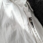 🆕前【edge】ブローチ  ラペルピン 　ピンブローチ　コサージュ ブラック 黒 ピンバッジ