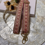 【インド刺繍リボン】ショルダーベルト(s25-9)