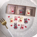 𓊆バレンタイン チョコレート ヘアゴム𓊇