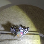 オパール(*˘︶˘*).｡.:*♡💕リング