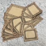 アンティークラベル22枚 ver.4 フレームラベル