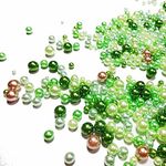 穴なしパール＊グリーン５ｇ＠６７０３６