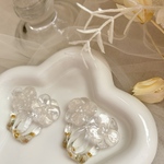 大ぶりお花ピアス/イヤリング