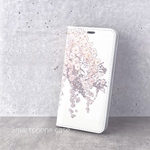 -しだれ梅- 花と草木の iPhone 手帳型 スマホケース （内側デザイン入り）
