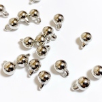 222)５０個 / アクリルビーズ / アクセサリーパーツ / ピアスパーツ /ハンドメイドパーツ /  インポートパーツ / 6mmビーズ / シルバー