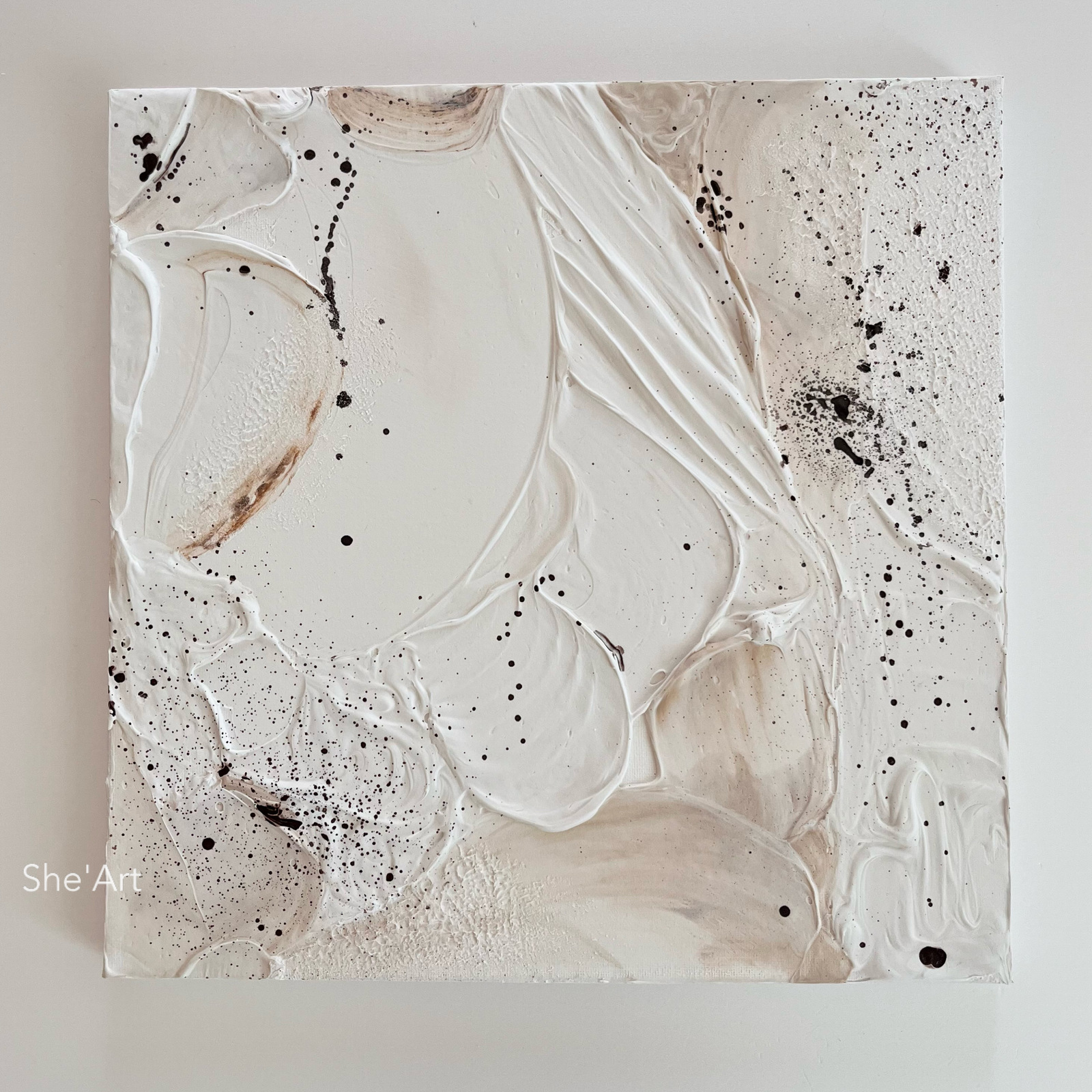 原画𝙇・way・ミルキーベージュ モダンアート・北欧・絵画・アート