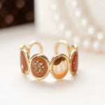 ✨期間限定🍫chocolate ring ＜オランジェット＞/ デザインリング 【フリーサイズ】No.254 バレンタイン チョコレート チョコ オレンジ