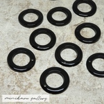 SALE❣️14個入) BLACK ring charm