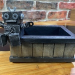 ロボットお座り鉢