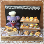 ミニチュア クマさんのパン屋さん