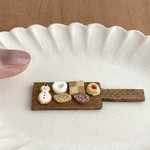 【季節限定】冬のミニチュアクッキープレート