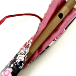 おしゃれ篠笛袋 【桜文様】和小物