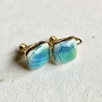 陶器イヤリング 浜辺の歌