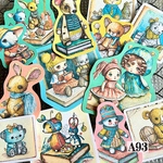 送料無料【A93コラージュ素材】シール　toy ジャンクジャーナル　デザペ　おすそ分け　バレット　オリジナル