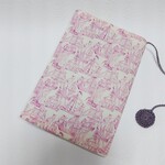 文庫本　リバティ プリント使用　ブックカバー　*　パトリックス  Patrick's