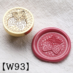【S093】 ストロベリー　シーリングスタンプ　2.5㎝　ヘッドのみ