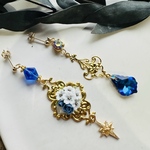 夜の魔術部　アズール　花束と星のピアス　イヤリング　深海うつぼ　