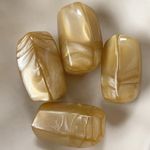 増量！6pcs goldenyellow large beads