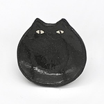 黒ねこの小皿