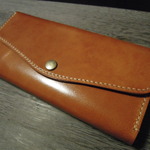 [送料無料] 高級アンティークレザー長財布CA