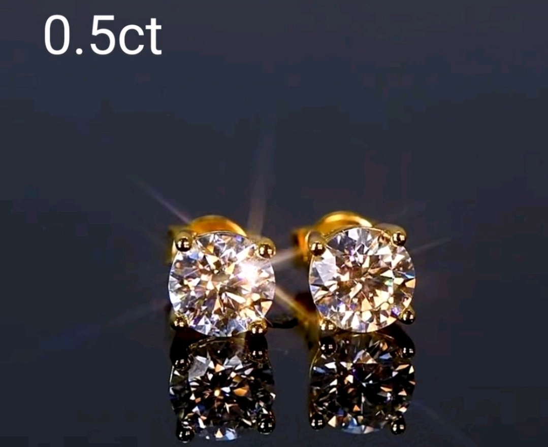モアサナイト フルエタニティ フープピアス 人口 ダイヤモンド プラチナ 14金 最高品質♥︎ モアサナイト フルエタニティ フープピアス 人口