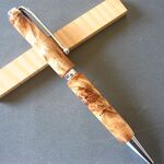 1月誕生木【松】木製ボールペン　ヤニ節は非常に珍しい【即日発送】