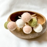 三色団子🍡カラーのアロマスティック７本セット