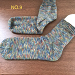 手編みの靴下 No.9