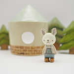 うさぎのトフィー　木彫り　#412