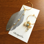 フェザー 付け替えを楽しむピアス イヤリング