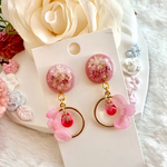 桜ひらひらピアス/イヤリング