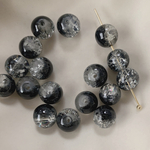 30pcs 花びらビーズ　つや消し