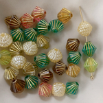 送料無料!6pcs  antique gold ◯⚪︎○connector charm