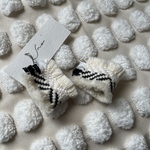 monotone fringe ピアス・イヤリング