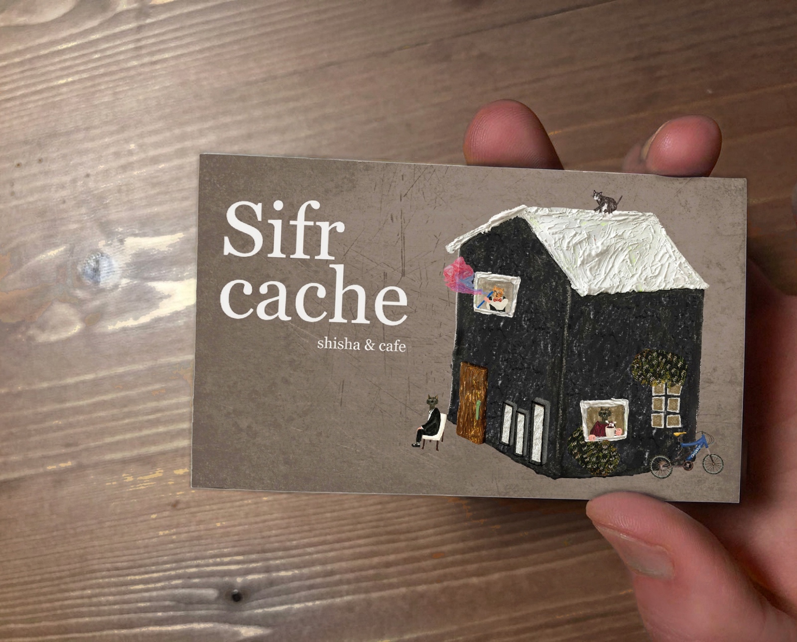 ショップカード作成 (100部印刷含)