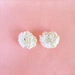ミルクティー_flowerイヤリング/ピアス
