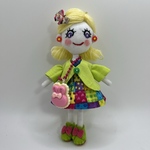 ハンドメイドドールチャーム　バックチャーム　お人形