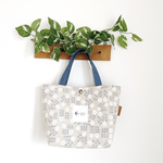 北欧柄ミニトートバッグ