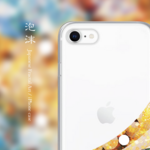 泡沫 - 和風 iPhone クリアケース【iPhone13/13 Pro/13 mini/13 Pro Max 全機種対応】
