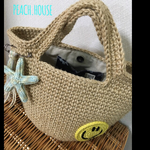 3jsb◯◯様オーダー商品 スターフィッシュ麻ひもバッグ 3JSBにこちゃんセット