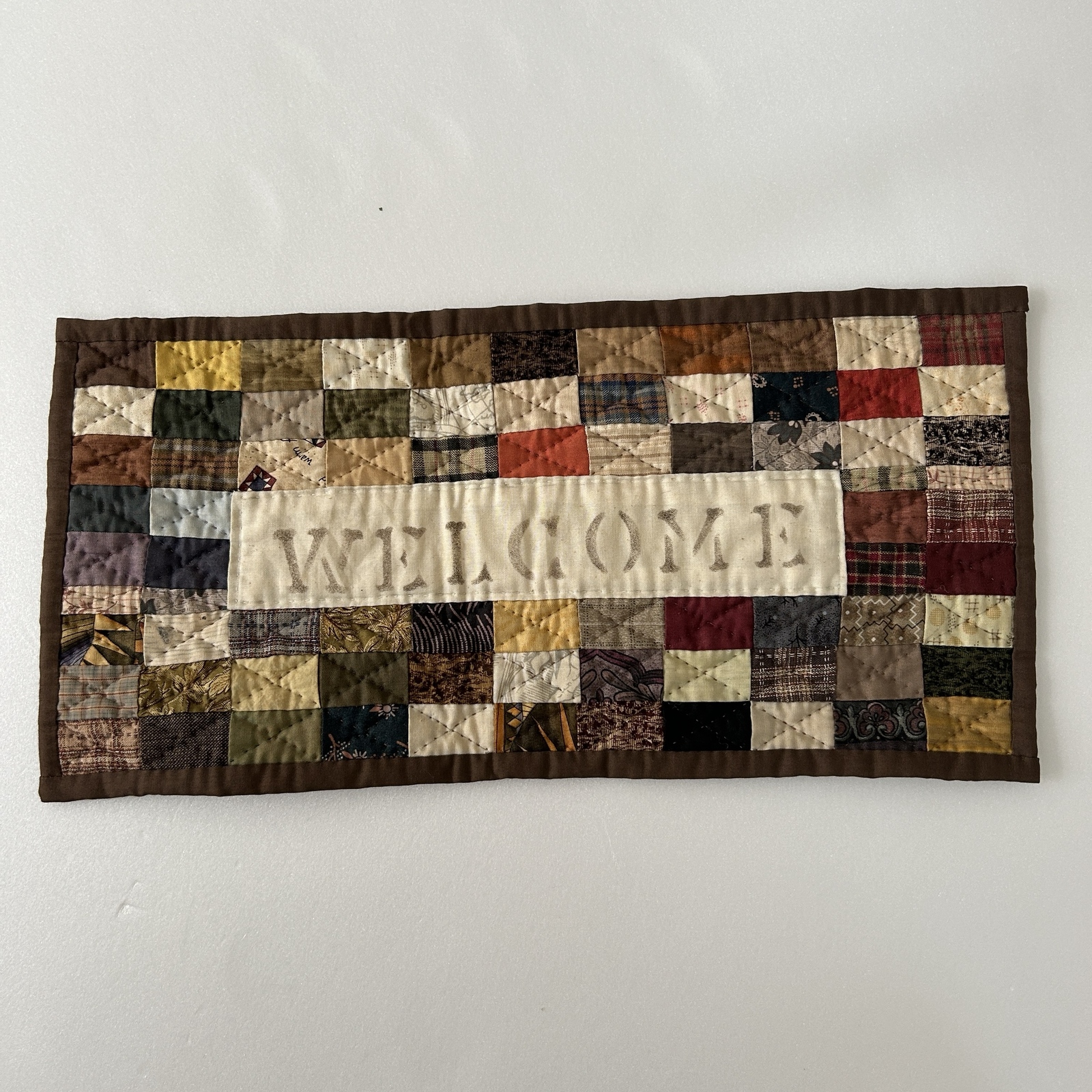 パッチワークキルト　ウェルカムタペストリー パッチワーク 壁掛け ウェルカム - KII-CRAFT'S GALLERY | minne byGMO