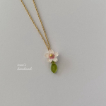 はんなり花桜のネックレス🌸