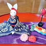 うさぎ雛　お雛様
