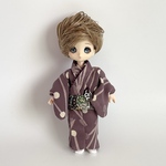 No.496  オビツ11男の子着物