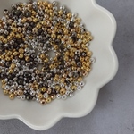  3㎜ メタル gold spacer beads